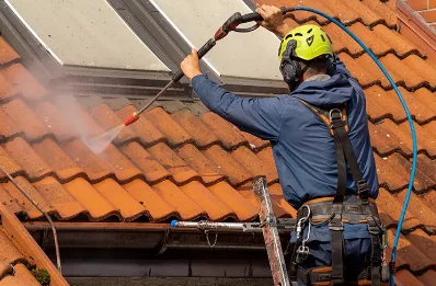 Démoussage et hydrofuge de toiture à Plémet